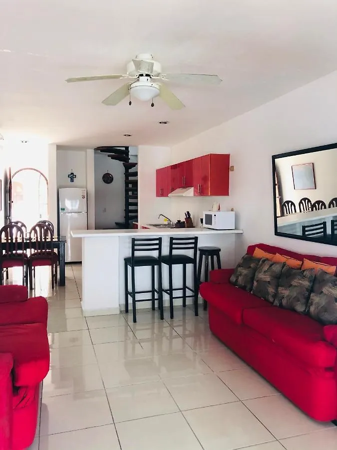 Playa Mamita Old Style Seaview Penthouse For 4 Apartment Playa del Carmen